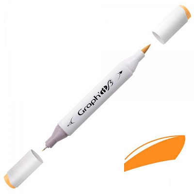 Маркер двусторонний Graph'it GI82102 дыня 