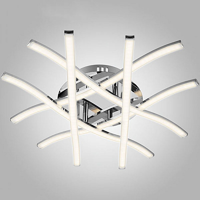 Люстра светодиодная Strotskis Pascal 54 Вт хром 90043/6 