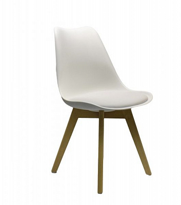 Стілець обідній Примтекс Плюс Niko P-01 білий/бук