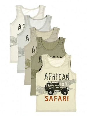 Майка детская для мальчика DONI 777003 р.146-152 в ассортименте 