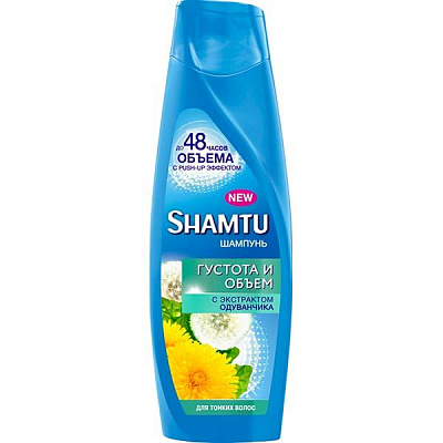 Шампунь Shamtu Спокуслива уустота з екстрактом кульбаби 360 мл