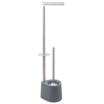Стойка для туалета Trento серая 56058