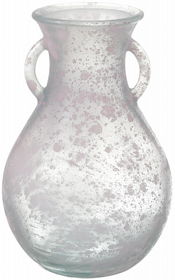 Ваза скляна San Miguel CANTARO 2,15 л 24 см рожевий античний
