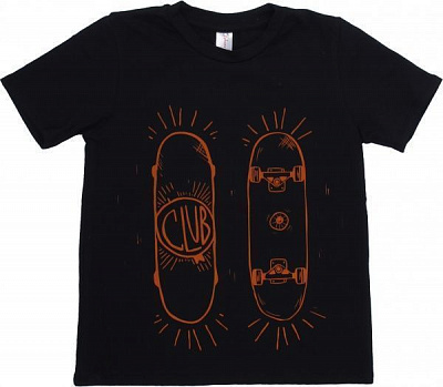 Футболка детская Роксана Скейт р.152 черный 