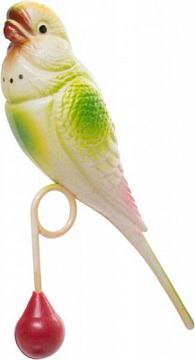 Іграшка для птахів Trixie Папуга з вантажем 15 см 5312