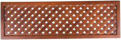 Решетка №9 орех 613x196 под фасад 713x296