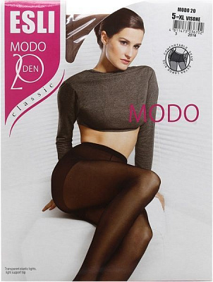 Колготки Conte ESLI MODO 20 den visone р. 5 світло-коричневий