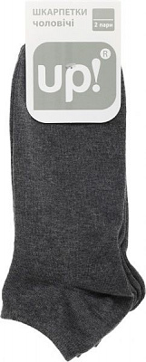 Носки Underprice 2 пары 096 р. 25-27 темно-серый 