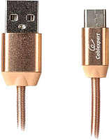 Кабель CABELEXPERT USB Type-C 1 м золотий (CCPB-C-USB-08G) 