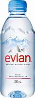 Вода мінеральна Evian негазована 0,33 л 