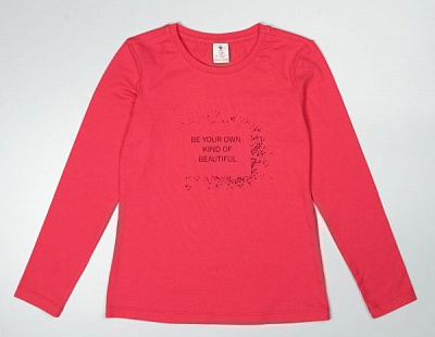 Джемпер для девочки Роза 210411 р.128 темно-розовый 