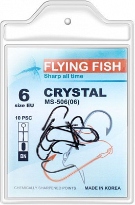 Крючок Flying Fish №6 20 г 10 шт. MS-506(06)