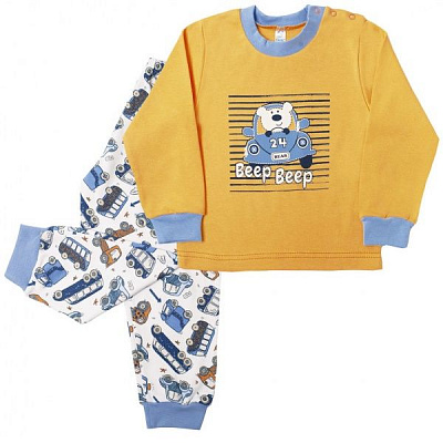 Пижама для мальчиков Габби р.80 оранжевый 