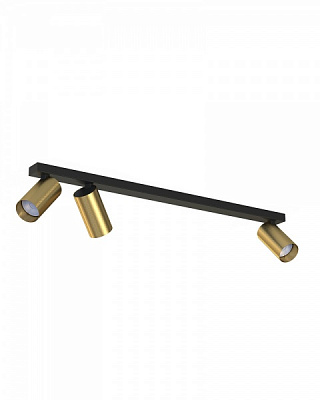 Спот Nowodvorski Mono 3x10 Вт GU10 латунь 7783