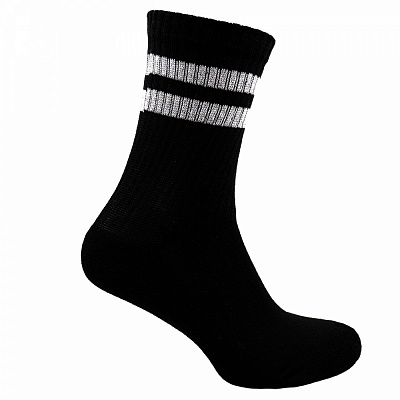Шкарпетки чоловічі Premier Socks з махровою стопою зі смужками р.44-45 чорний