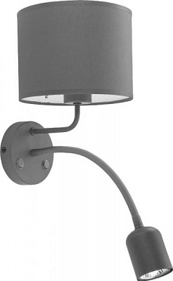 Бра TK Lighting MIA 1xGU10 1x60 Вт E27 графит 4284 