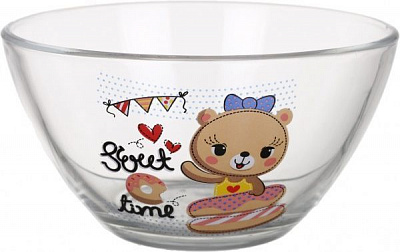 Салатник Funny little animals 13 см 85004266 Galleryglass