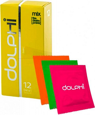 Презервативы Dolphi LUX Mix 12 шт.