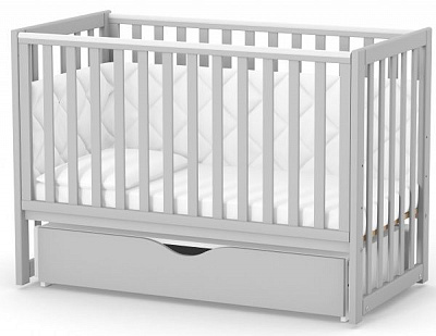 Ліжечко дитяче Veres ЛД13 сірий 13.1.1.20.32