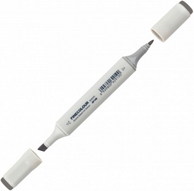 Маркер спиртовий FINECOLOUR Sketch EF100-257 сірий тонер №8