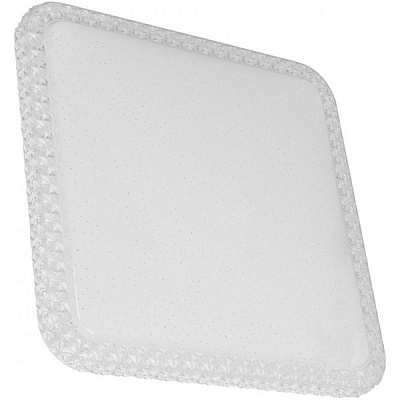 Світильник світлодіодний Eurolamp Crystal Square з пультом ДК 72 Вт білий 3000-6500 К