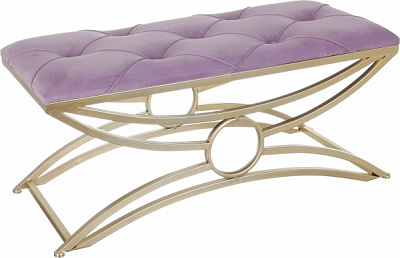 Банкетка 90х34х35 см лавандовый 