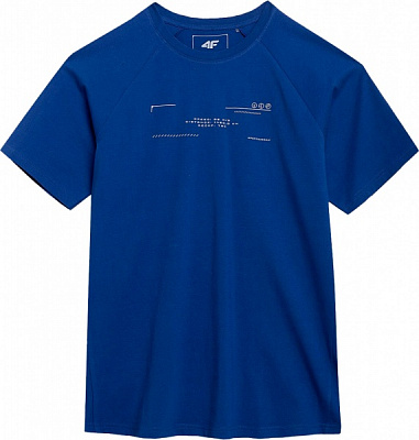 Футболка 4F D4L21-TSM224-31S р.L темно-синій