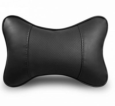 Подушка-підголівник Auto Assistance Proline 28х20х8 см чорна AP-BL05