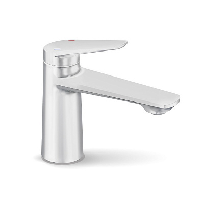 Змішувач для умивальника FADO S.r.l MIX0504W матовий білий