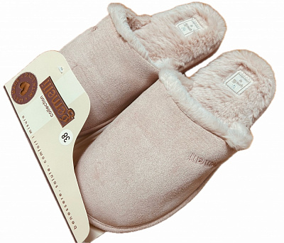 Тапки домашние Gemelli Ярославна р.41 пудровый