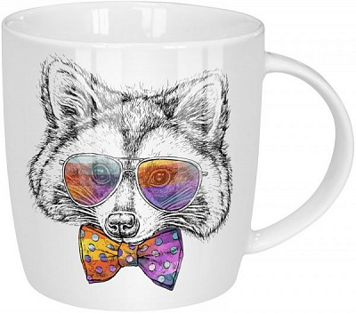 Чашка Енот 360 мл 21-279-045 Keramia