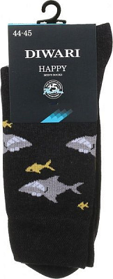 Носки мужские Conte DW HAPPY 17С-151СП, 058 р. 29 черный 