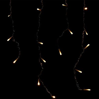 Електрогірлянда-штора Феєрія біла QC2017 вбудований світлодіод (LED) 180 ламп 4 м