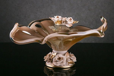 Ваза для фруктів Persia 30х48х24 см White cristal