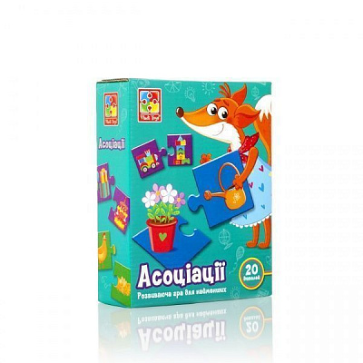 Розвивальна гра Vladi Toys Асоціації VT1804-33