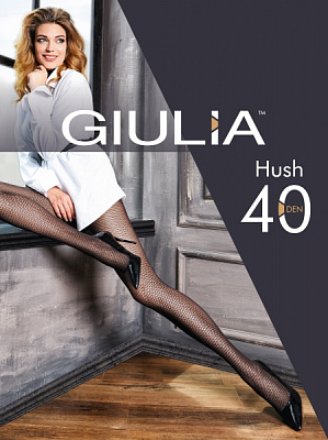 Колготки женские Giulia Hush р. 4 40 den nero 