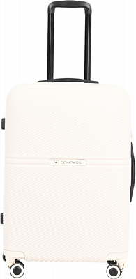 Валіза Compass MS-2690 35 л кремовий 39x21,5x55 см S