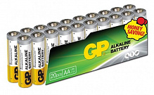 Батарейки GP Super Alkaline 1.5V 15A-S20 AA (R6, 316) 20 шт. 