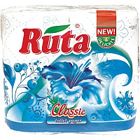 Туалетний папір Ruta Classic двошаровий 4 шт.