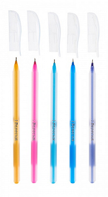 Ручка шариковая 1 вересня Natural синяя 411477 