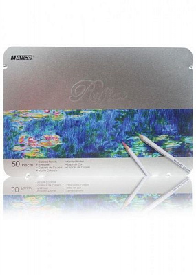 Карандаши цветные Raffine 50 цветов 7100-50TN Marco