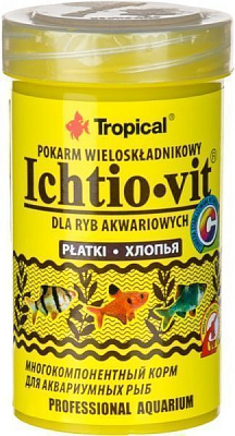 Корм Tropical Ichtio-vit 100 мл