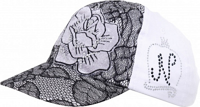 Кепка для девочек Pampona 21 L 09 р.48 черный 
