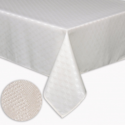 Скатерть водонепроницаемая Zana 140x240 см экрю La Nuit 