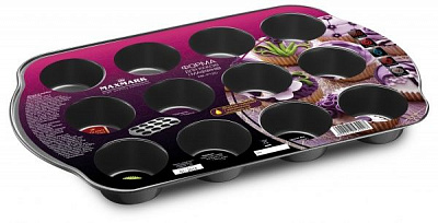 Форма для кексів 41x26,5x3 см MK-P120 Maxmark