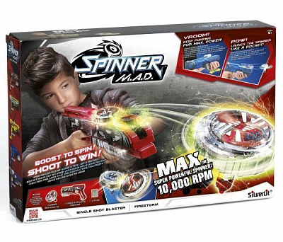 Игровой набор Spinner M.A.D. Бластер Огненный шторм 86301