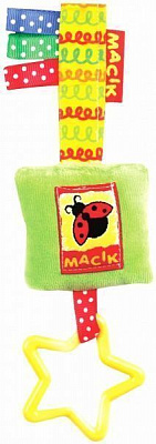 Игрушка-подвеска Macик с прорезывателем МС 110603-01