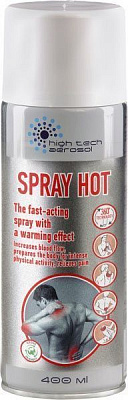 Спрей розігріваючий HTA HTA Spray Hot 400 ml Швидкодіючий розігріваючий спрей HTA Spray Hot 400 ml