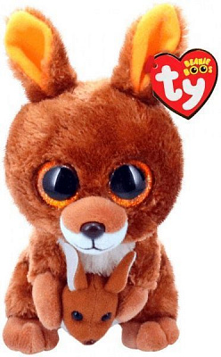 М'яка іграшка TY Beanie Boos 37226 Кенгуру 