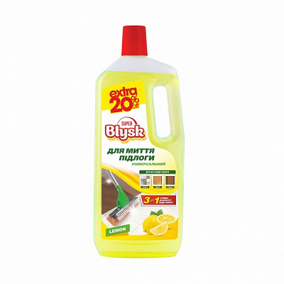 Засіб для миття підлоги Лимон 1,5 л